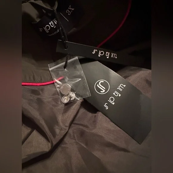 S P Y M Womens Diamond Quilted Jacket Lightweight Padding Coat w/Pockets NWT S3X - Picture 5 of 6